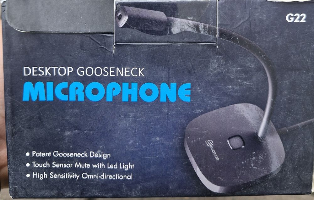 Microfon USB stil simplu omnidirectional 360°, Negru

Informatii:
 14