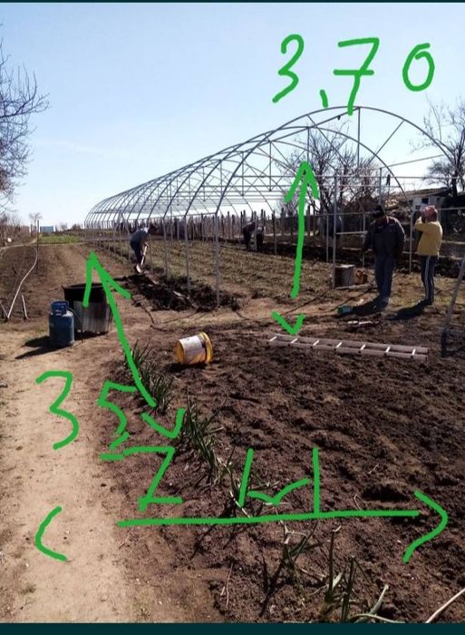 Solare legume cu montaj