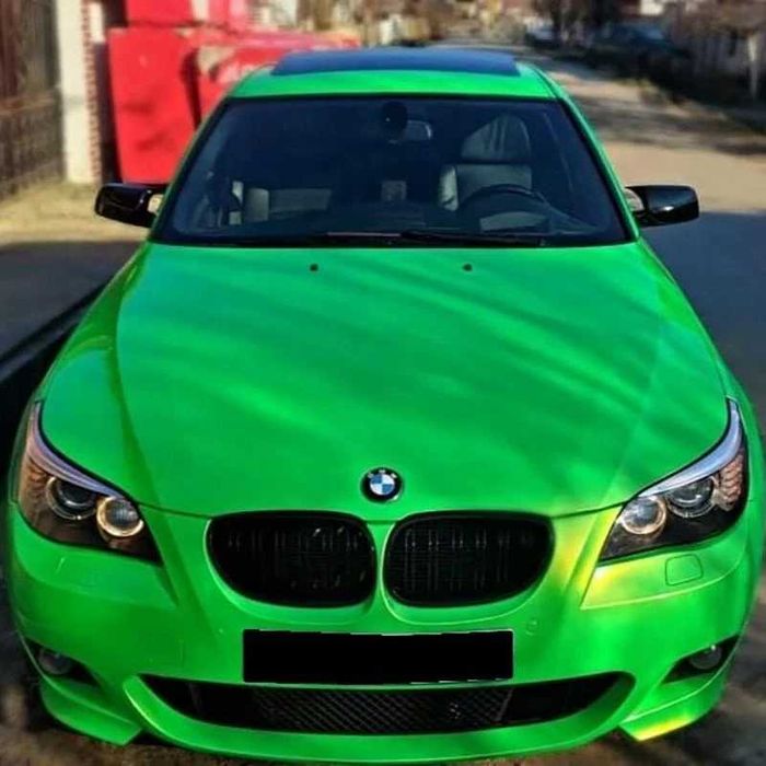 Capace Oglinzi M Style Batman BMW Seria 5 E60 E61 E63 64, Negru Lucios