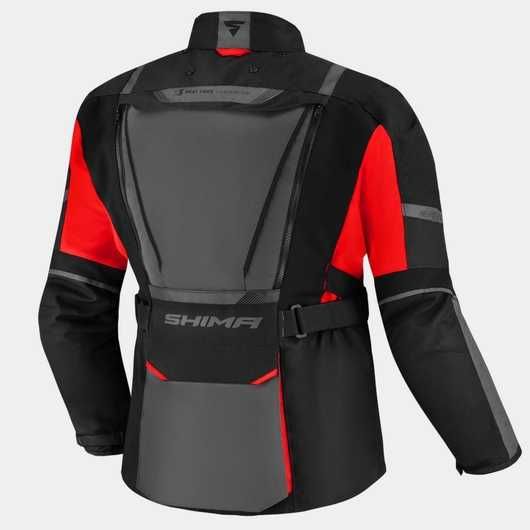 Мъжко трислойно ендуро мото яке за мотоциклет SHIMA HERO Red  2.0