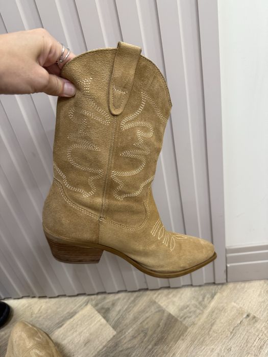 Замшевые казачки