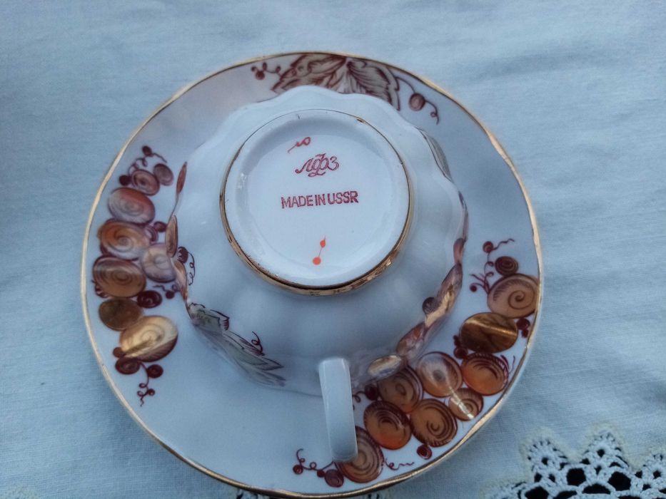 * Золотой виноград - ЛФЗ * - пълен сервиз за чай !