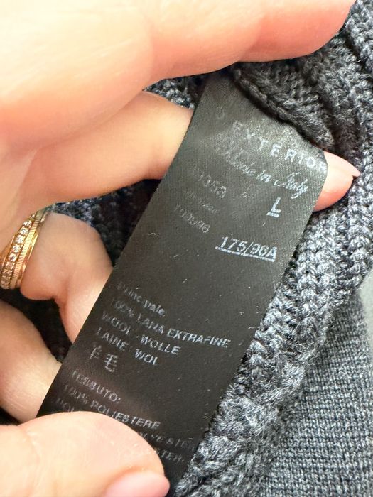 Cardigan lana D.Exterior, asimetric