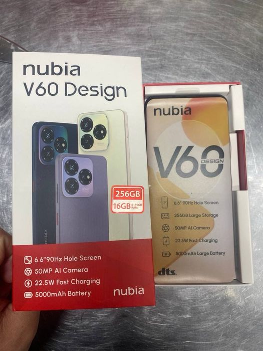 Nubia V60 Design