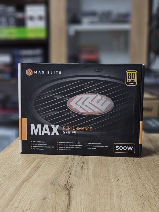 Новый блок питания 500w gold 80 plus