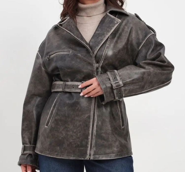 Продам кожаную куртку косуха