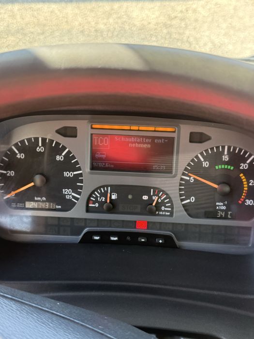 Mercedes Atego 823 Basculabil + Cisterna ADR
