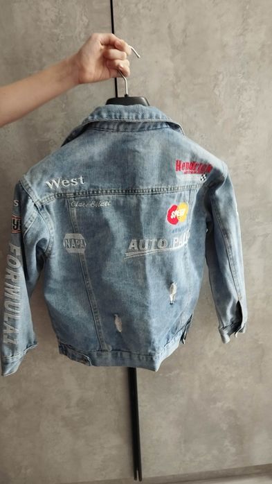 Детская куртка джинсовка