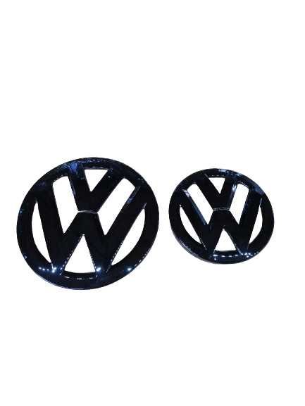 Set Embleme Fata Spate Negru Lucios Volkswagen Passat CC 2013-2018 LCI