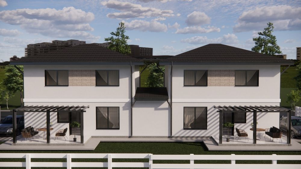 Casa P+E 4 camere-2 bai-decomandat-200m statie Finalizare 2026