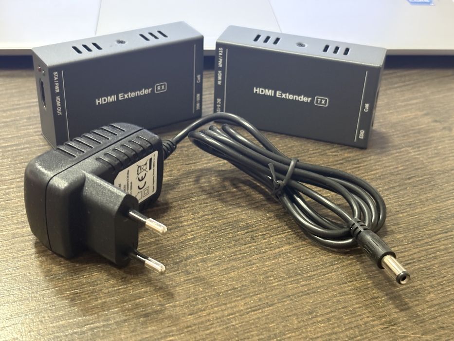 HDMI Extender 60m prin cablu LAN Cat5e/Cat6 Full HD 1080P