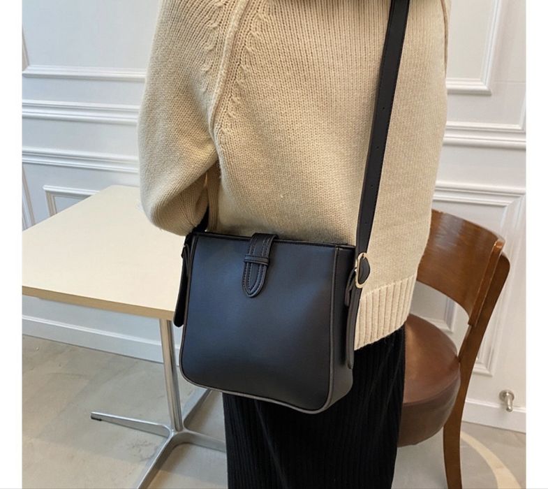 Сумка кросс-боди экокожа черный