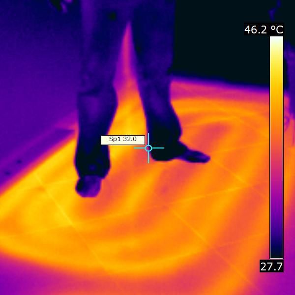 Услуга тепловизор и найти утечки тёплый пол  teshik topamza tepliy pol