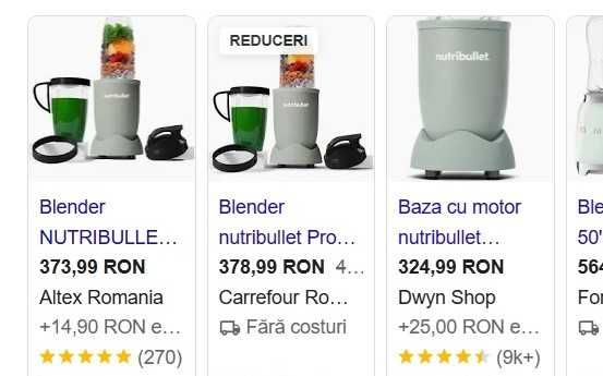 Nutribullet pro 900 ca nou