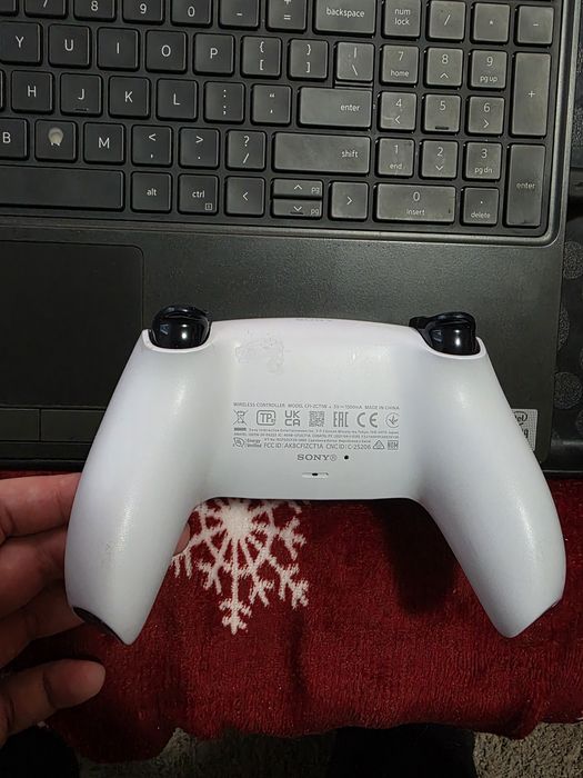 Maneta PS5 Controller PS5 functionala pe alb