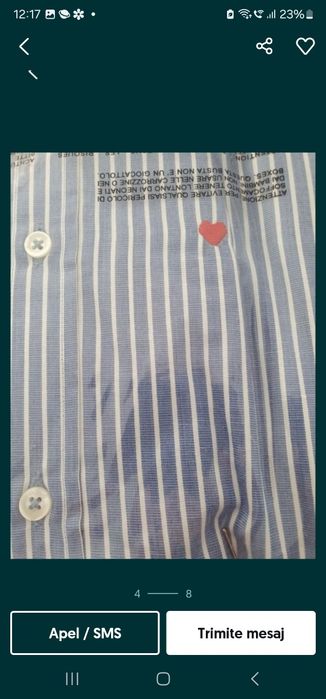 Lichidare stoc camasi MOSCHINO