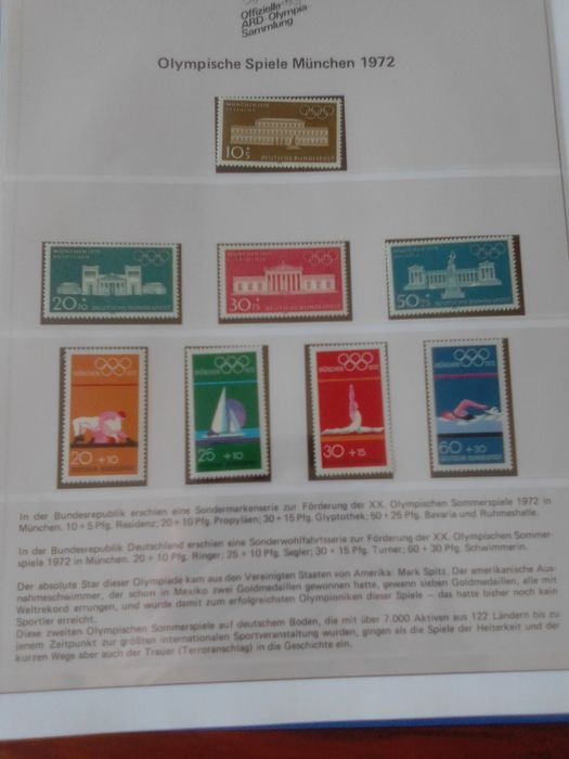 Offiziele ARD-olympia sammlung