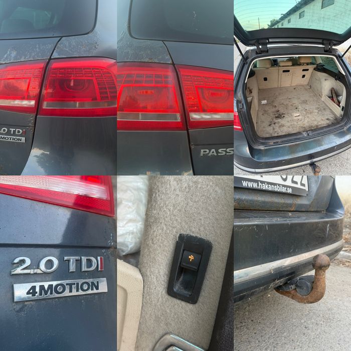 На части: VW Passat B7 2.0 TDI (170 к.с.) DSG 4Motion Highline CFGB