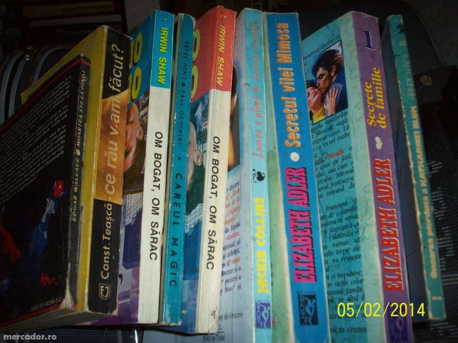 vand carti diferite,beletristica,diverse romane politiste,de dragoste