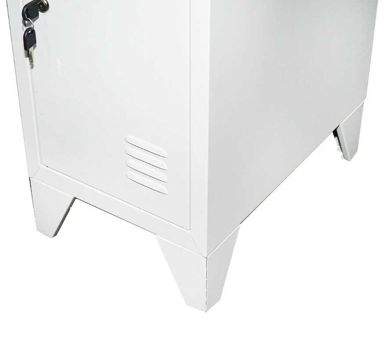 Dulap Vestiar Cabinet Depozitare Organizator Metalic 3 Usi 170x30x45cm
