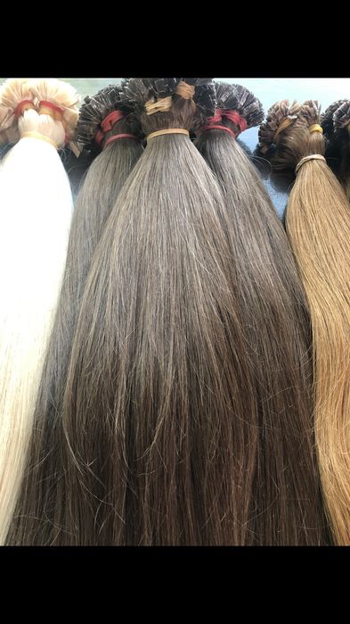 Естествени коси 120гр  първо качеството  промоция 280 лева