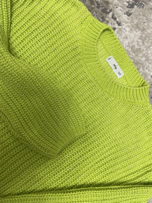 Bluza mango S crop verde superb