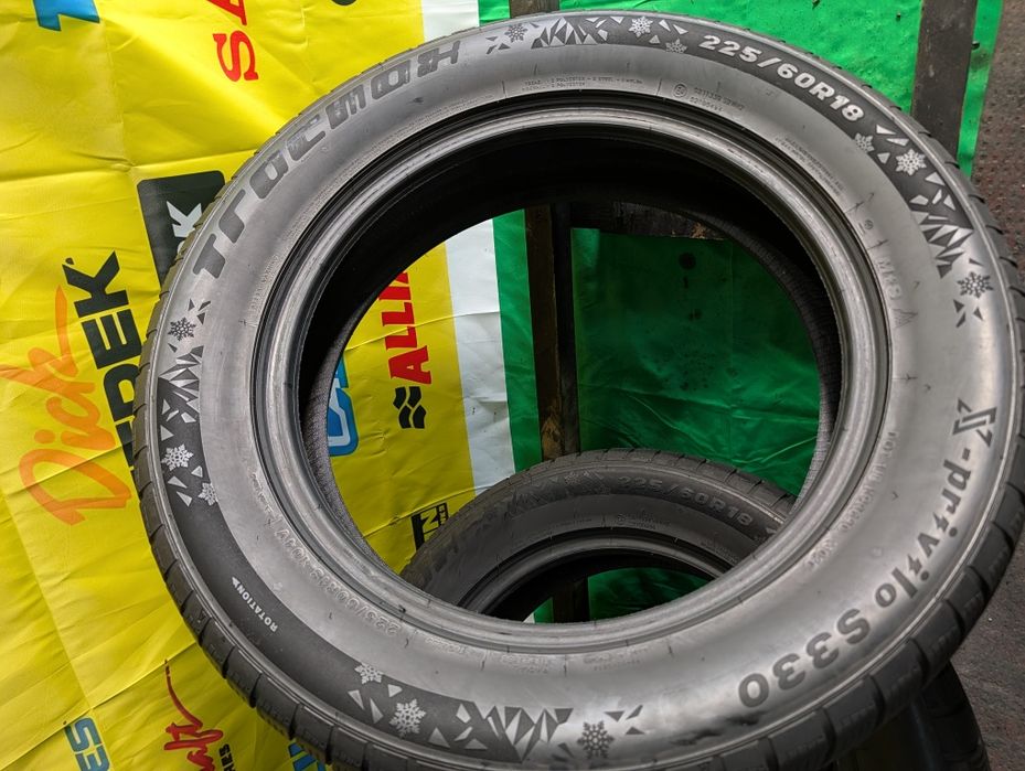 225/60R18 Tracmax 6.2mm Stare foarte buna fara defecte verificat