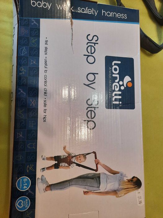 Ерго раница за носене на бебе и колан за прохождане