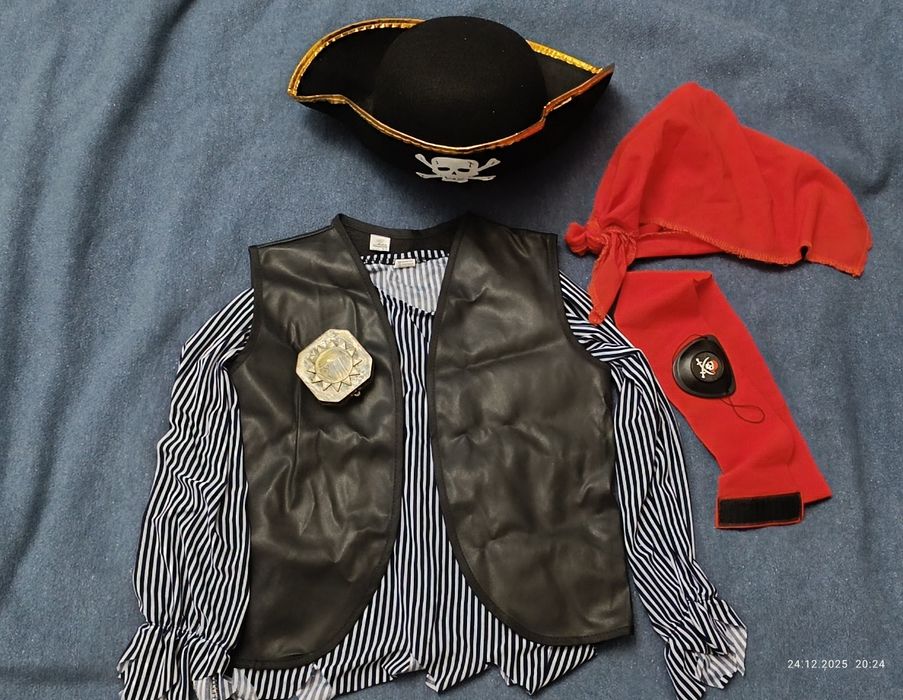 Костюм пирата на 4-7 лет