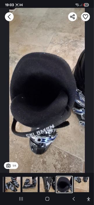 Vand Clapari SALOMON ELIOS XX , Sky/Walksystem, BLACK (