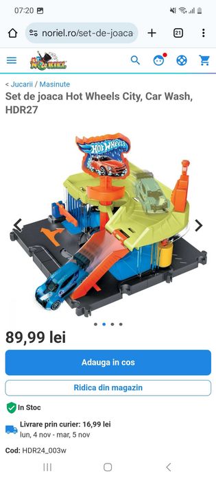Spalatorie Hot Wheels