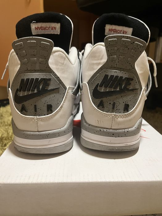 Jordan 4 White Cement 45