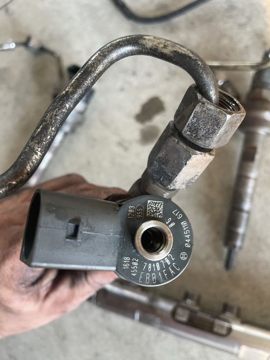 Kit injectie BMW n47 rampa + injectoare + pompa 2.0 diesel 184 cp