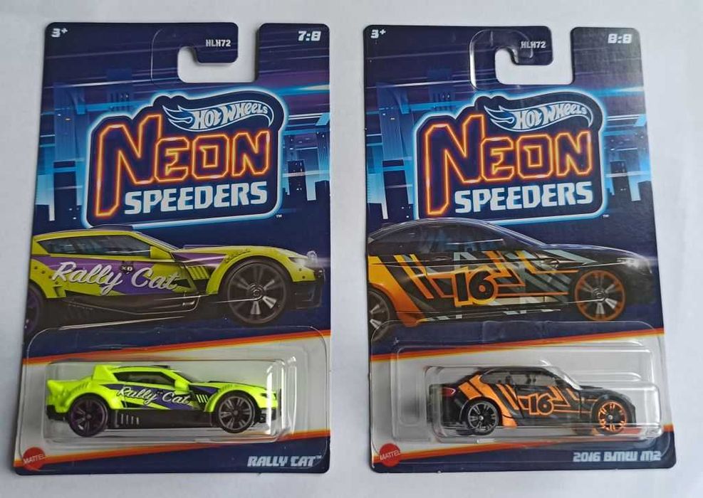 Machete HotWheels - set Neon Speeders Mix 1 complet