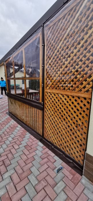 Rulouri,Folie terase si foisoare, folii terasa Cristal premium