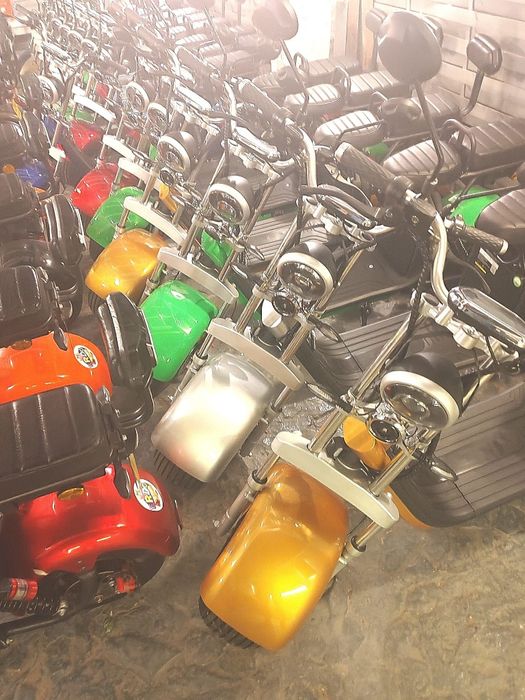 Scuter electric nou cu certificat de conformitate COC