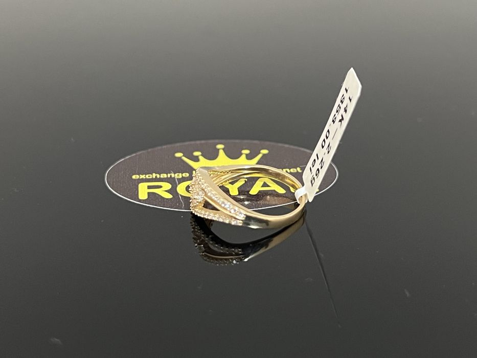 Bijuteria Royal CB : Inel dama aur nou 14k 2,26gr
