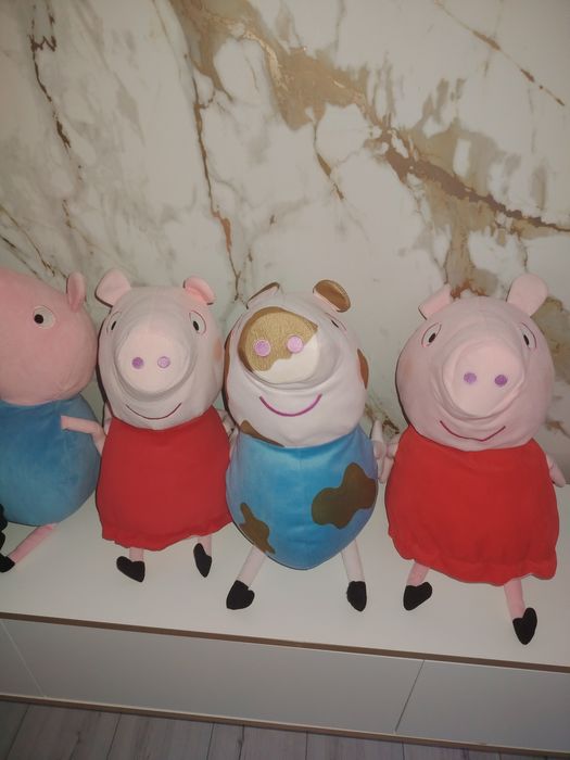 Purceluși peppa pig și George 50 cm din plus