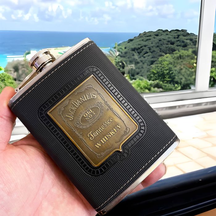 манерка за алкохол JACK DANIELS подаръчна неръждаема стомана 266 мл