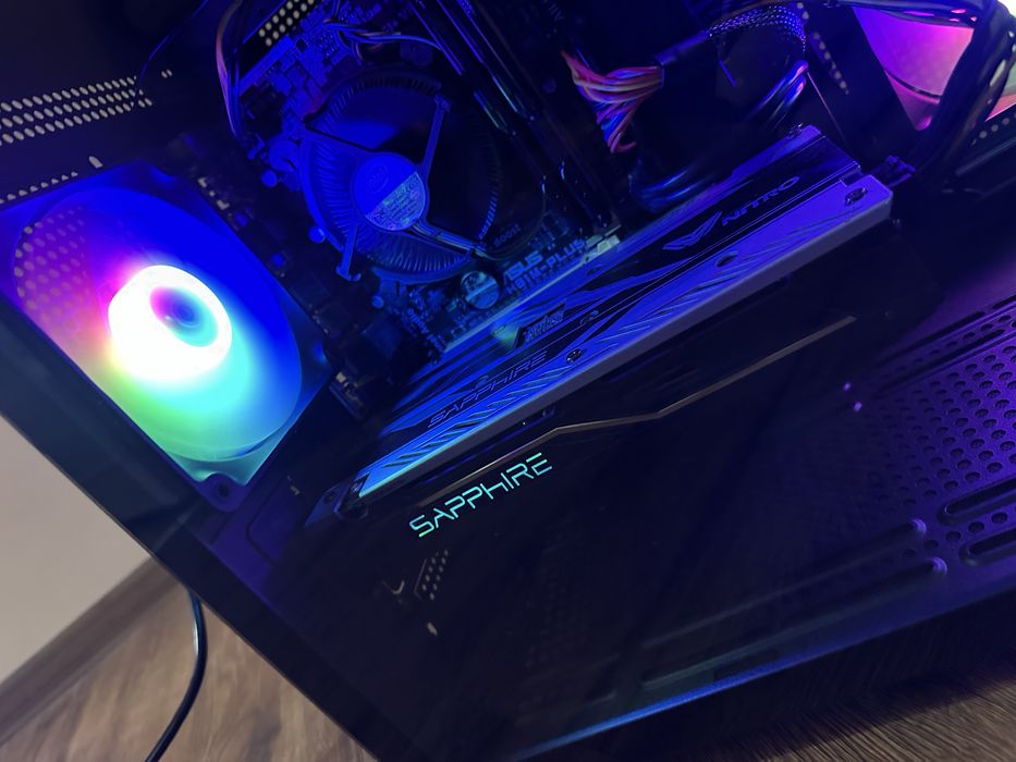 Бюджетен Геймърски компютър i5 / rx 480 / 16gb