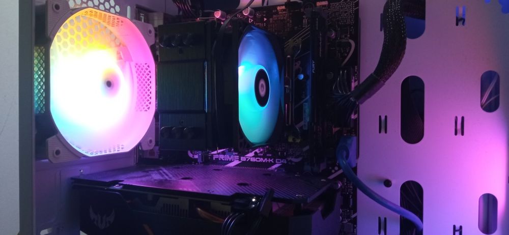 Kit PC: Asus B760M-K, Kingston 16GB DDR4, i3-12100F