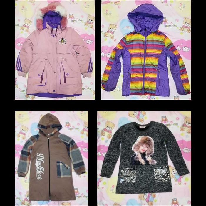 Детская куртка для девочек