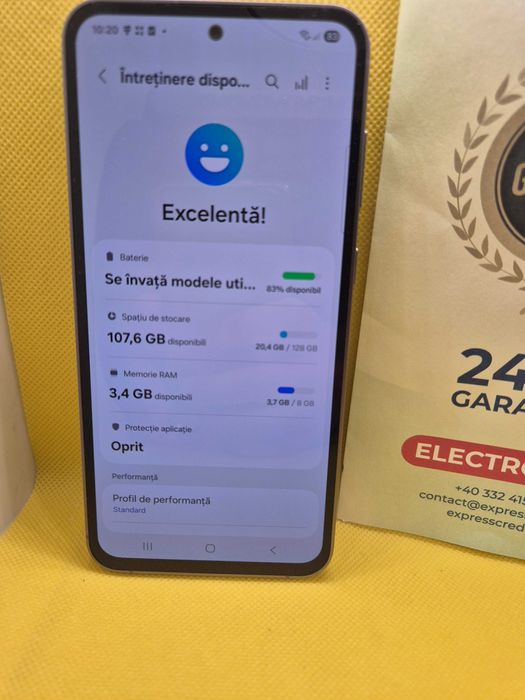 Samsung S23 FE (Ag29 Siraj b.32609) Garantie 2 ani