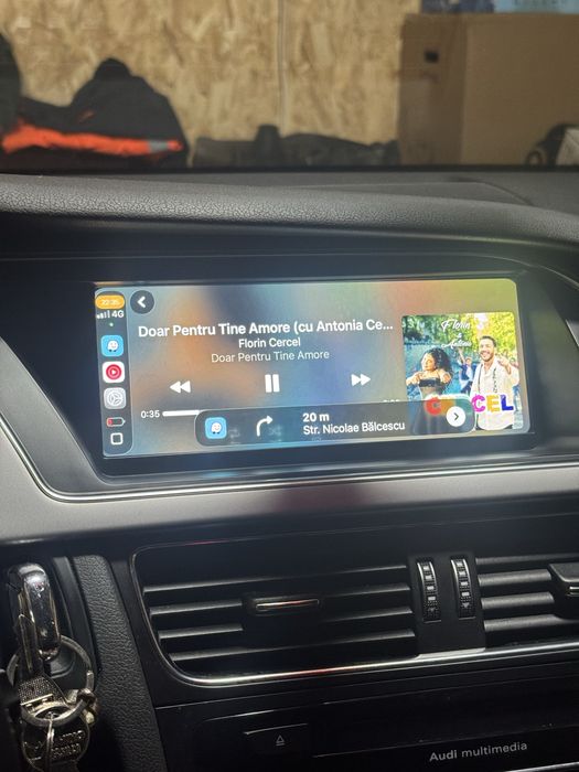 Apple Carplay touchscreen navigatie Audi