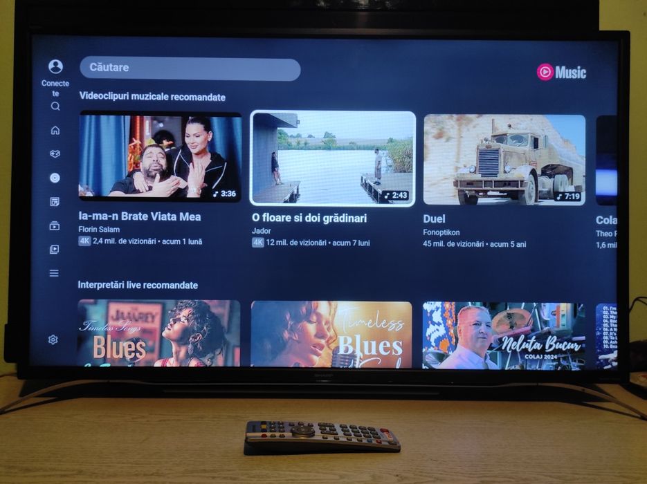 Smart tv Sharp 102 cm