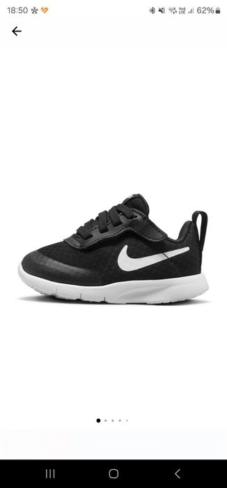 Vând Pantofi sport slip-on Nike Tanjun EasyOn, Negru, Alb, 19.5 EU
