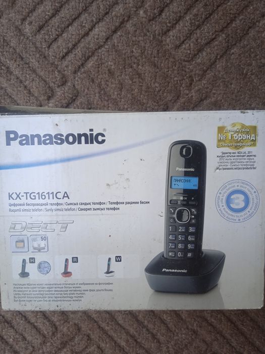 Продам стационарный телефон. Panasonic. Б/у. В хорошем состоянии
