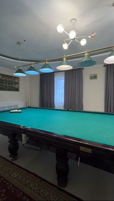Сауна, бассейн, бильярдная