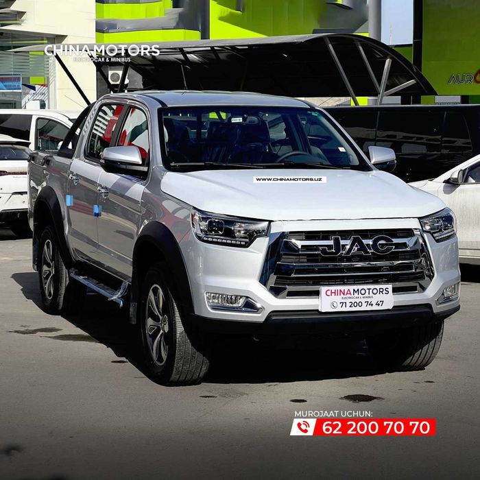 Jac T8 Pickup  Xorazm Jac Motors  avtosalonimizda sotuvda tayyor
