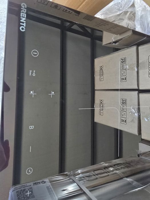 Нов двоен/двойка плот/котлон 2ка за вграждане Grento индукция